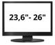 23,6 - 26 palcov