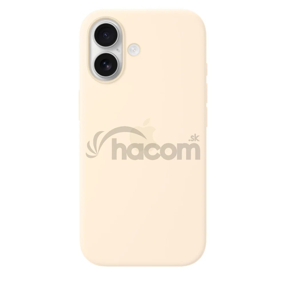 iPhone 17 Silicone Case with MS – Vanilla / SK