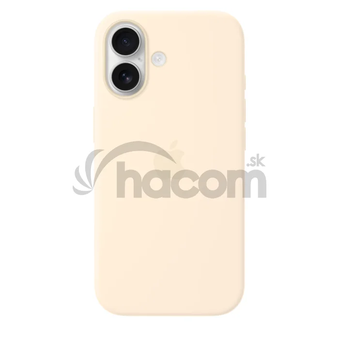 iPhone 17 Silicone Case with MS – Vanilla / SK