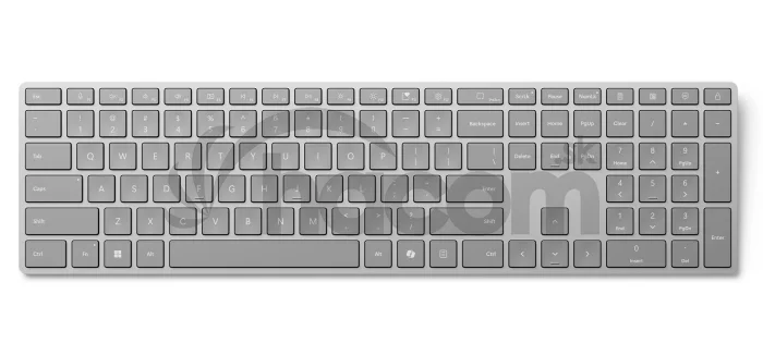 Microsoft Surface Keyboard (2. edícia)/Bezdrôtové Bluetooth/US/Šedá