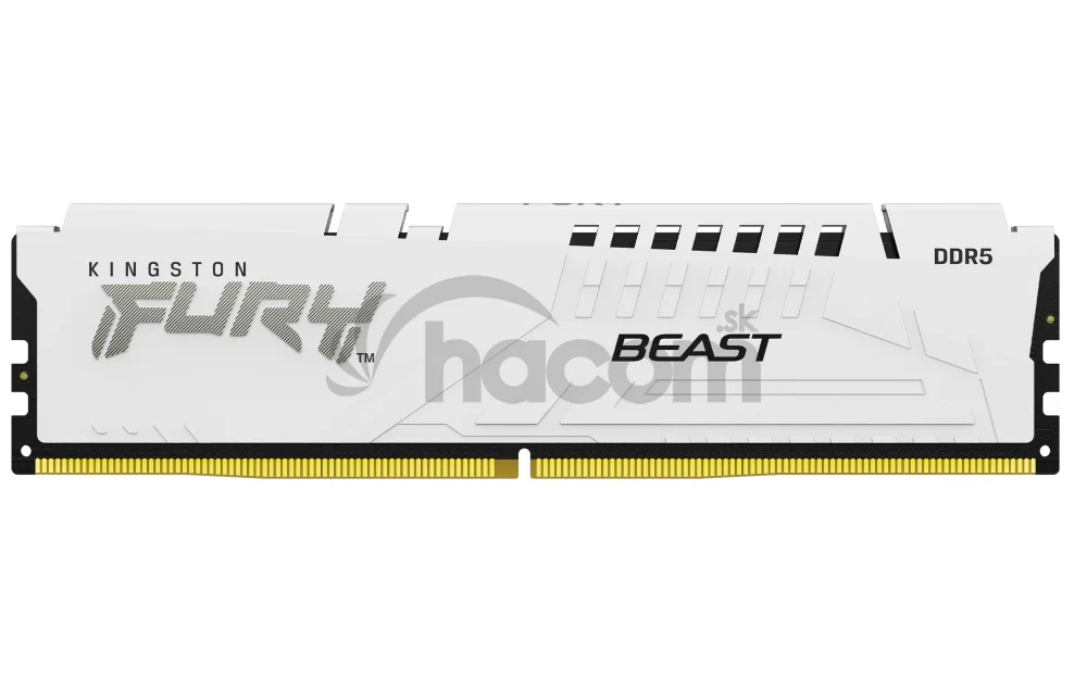 Kingston FURY Beast EXPO/DDR5/16GB/6800MHz/CL34/1x16GB/White