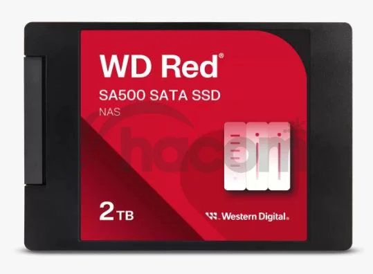 QNAP WD, SSD, Red SA500, SATA III, 2.5-inch, 2TB, WDS200T2R0A