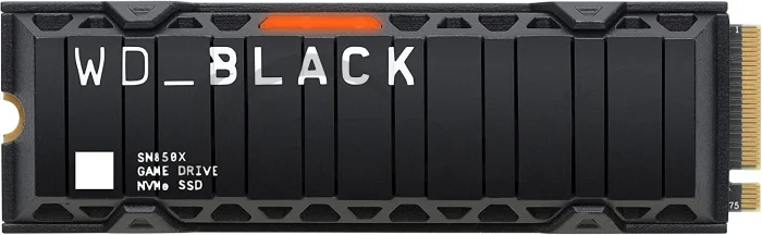 WD Black SN850X POWERED BY SANDISK/2TB/SSD/M.2 NVMe/Heatsink/5R