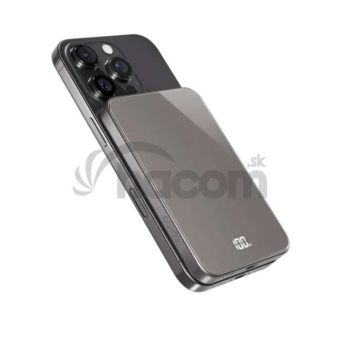 Epico 5000mAh Alu Mag+ powerbanka EM45 - titánová