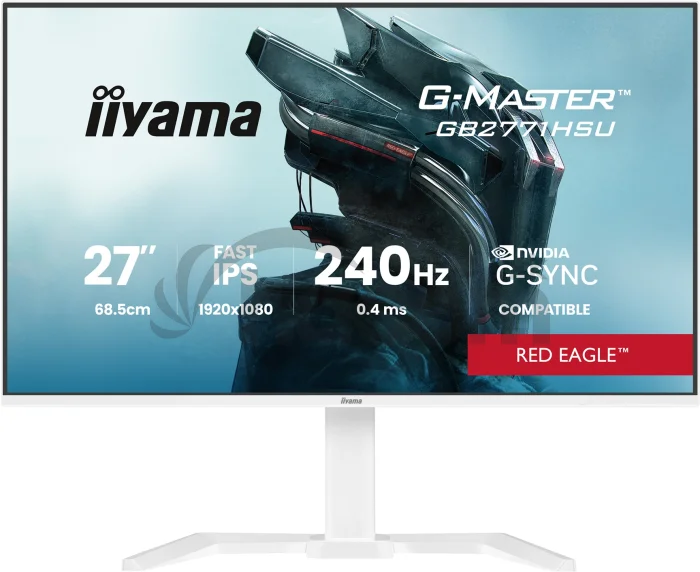 iiyama G-Master/GB2771HSU-W1/27"/IPS/FHD/240Hz/0,4ms/Biela/3R