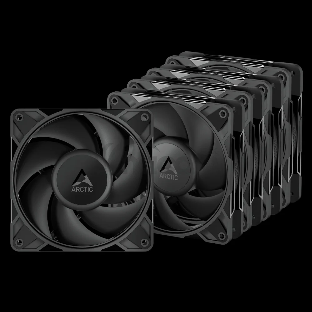 ARCTIC P12 Pro PST - 120mm PWM ventilátor s rozdeľovačom káblov (balenie po 5 kusoch)