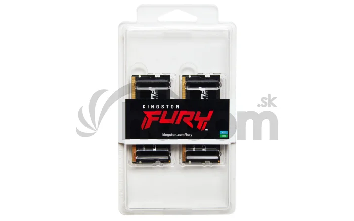 Kingston FURY Impact/SO-DIMM DDR5/16GB/4800MHz/CL38/2x8GB/Black