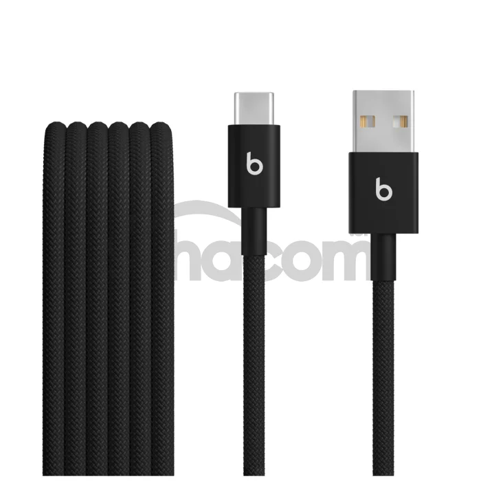 Beats USB-A/USB-C Woven Cable (1.5m)-Black (2ks)