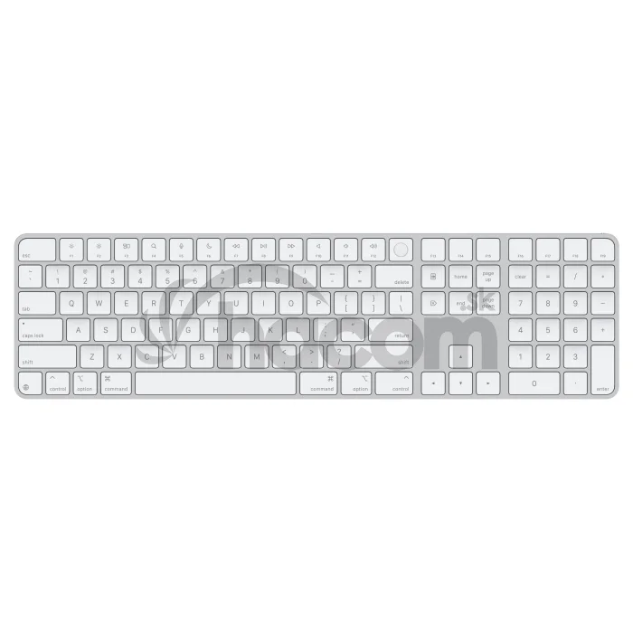 Apple Magic Keyboard Numeric Touch ID/Bezdrôtová Bluetooth/US layout/Biela