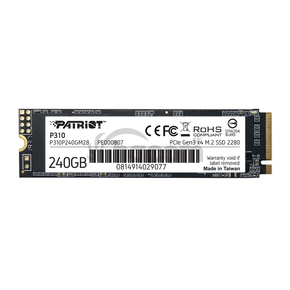 PATRIOT P310/240GB/SSD/M.2 NVMe/5R