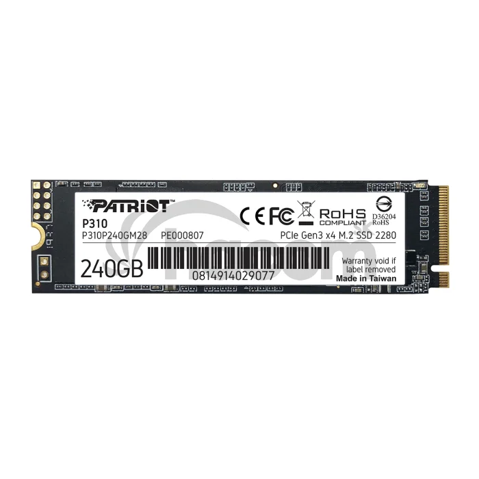 PATRIOT P310/240GB/SSD/M.2 NVMe/5R