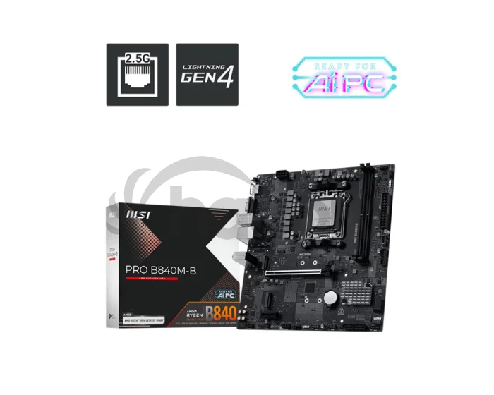 MSI PRO B840M-B/AM5/mATX
