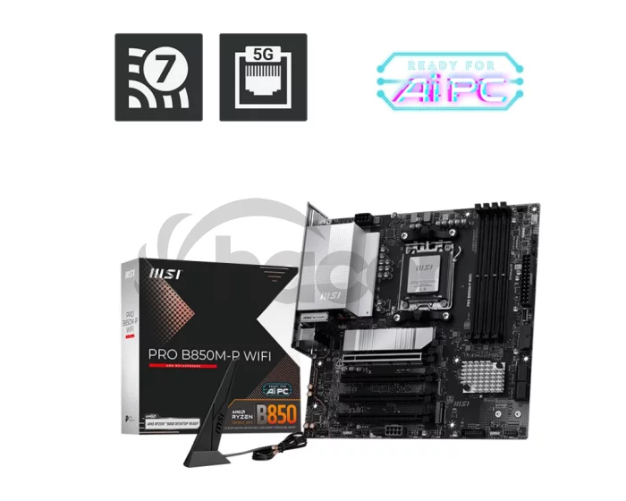 MSI PRO B850M-P WIFI/AM5/mATX