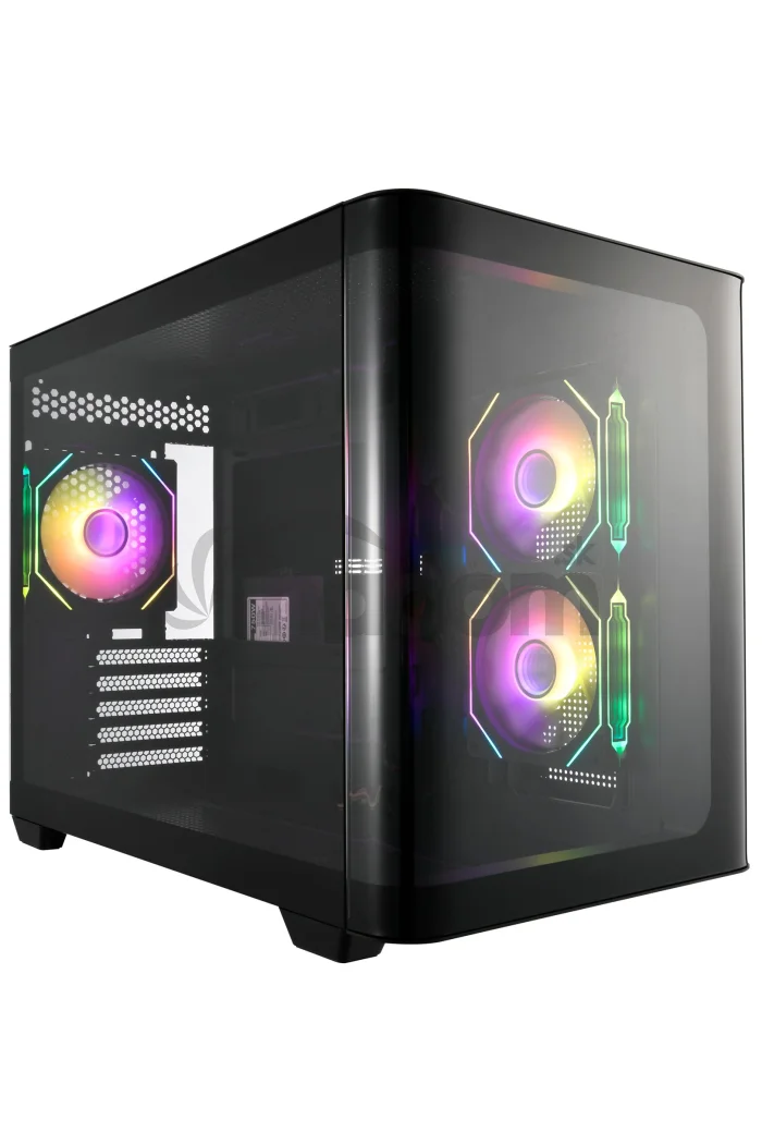 FSP S380-BA/Micro ATX/Transpar./Čierna