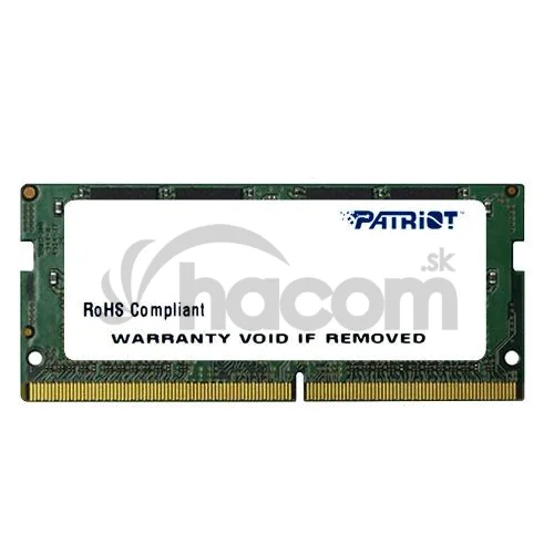 Patriot/SO-DIMM DDR4/8GB/2400MHz/CL17/1x8GB