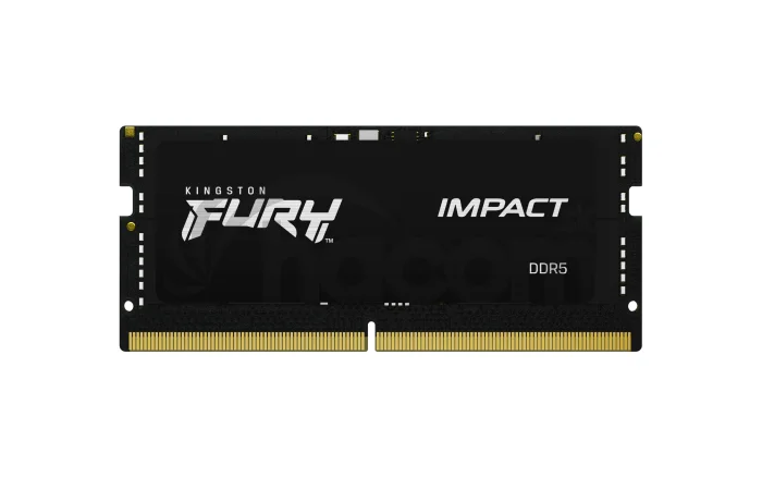Kingston FURY Impact/SO-DIMM DDR5/32GB/4800MHz/CL38/1x32GB/Black