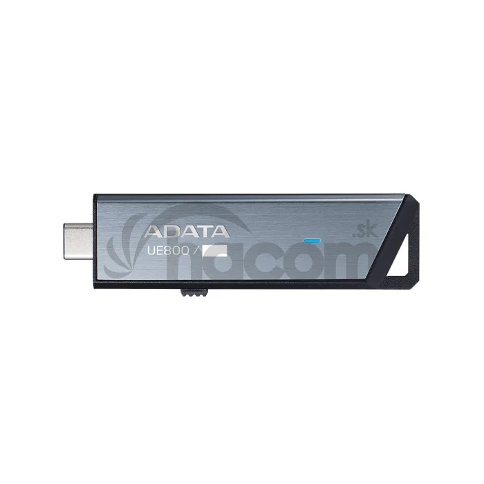 ADATA UE800/1TB/USB 3.2/USB-C/Strieborná