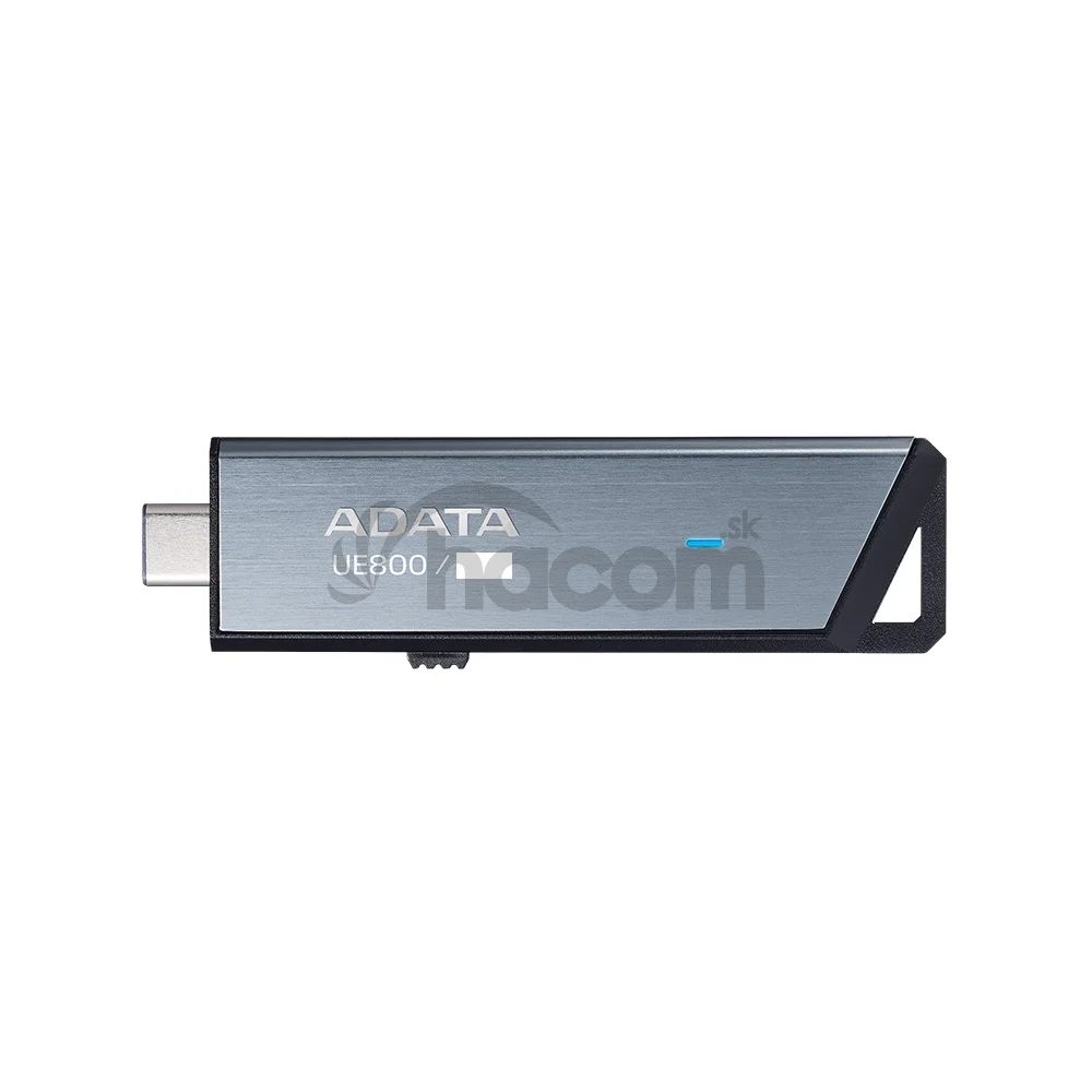 ADATA UE800/1TB/USB 3.2/USB-C/Strieborná