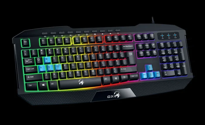 GENIUS K215/Drôtová USB/ CZ- SK layout/Čierna