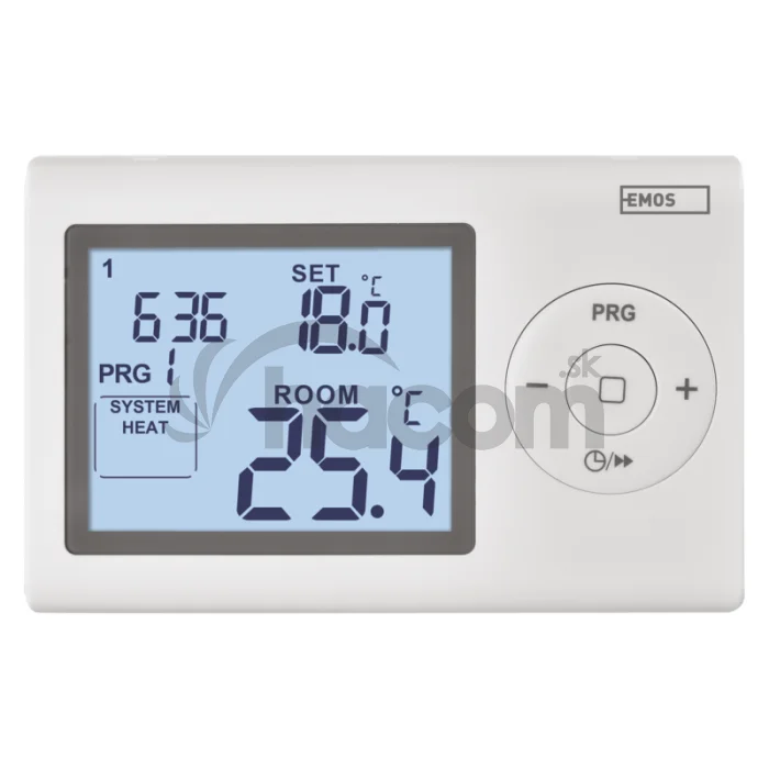 EMOS Programovateľný termostat-drôtový P5607