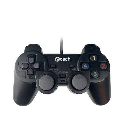 Gamepad C-TECH Callon pre PC/PS3, 2x analóg, X-input, vibračný, 1,8 m kábel, USB