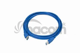 Kábel USB A-A 3m USB 3.0 predlžovací, modrý