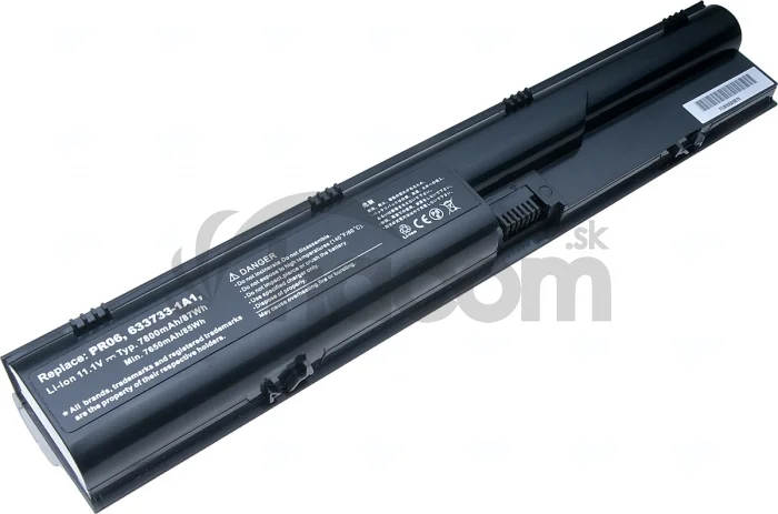 Batéria T6 power HP ProBook 4330s, 4430s, 4435s, 4440s, 4530s, 4535s, 4540s, 4545s, 9cell, 7800mAh