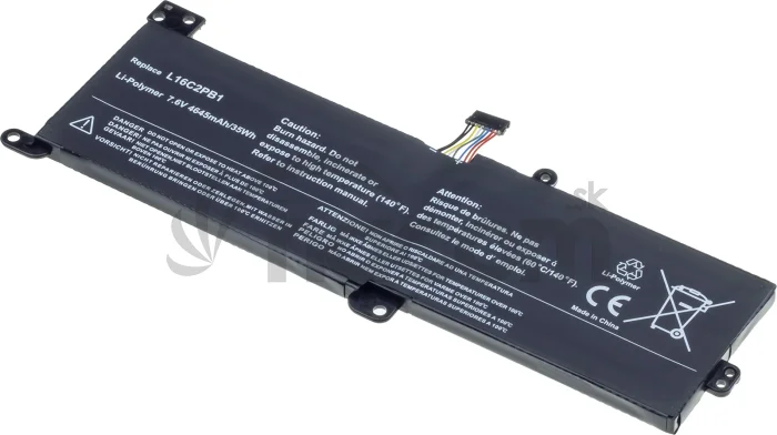 Batéria T6 Power Lenovo IdeaPad 320-15IKB, 320-17IKB, 330-15IKB, 4645mAh, 35Wh, 2cell, Li-pol