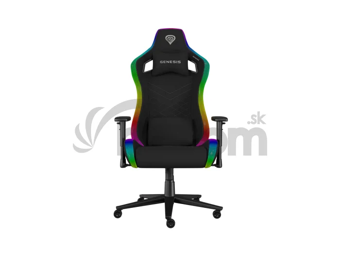 Herné kreslo Genesis TRIT 660, RGB, Čierne