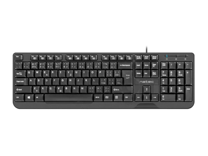 Natec Trout/Drôtová USB/ CZ- SK layout/Čierna