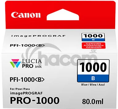 Canon PFI-1000 B, modrý