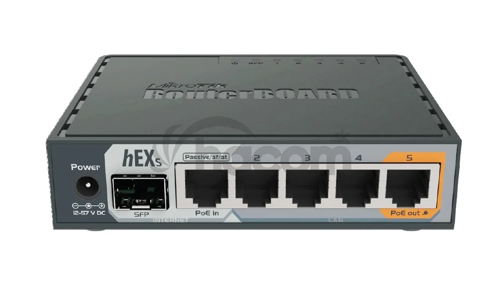 Mikrotik RB760iGS 880MHz, 256MB RAM, 5x LAN, ROS L4