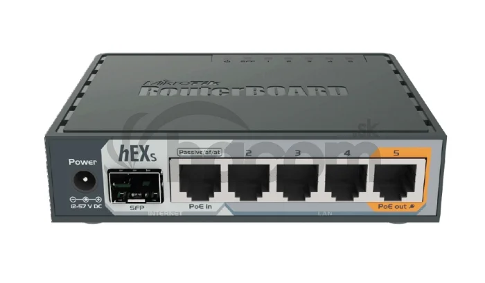 Mikrotik RB760iGS 880MHz, 256MB RAM, 5x LAN, ROS L4