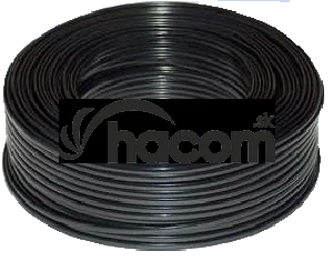 DATACOM Telefónny kábel 6ž. Licna - plochý čierny bal.100 m