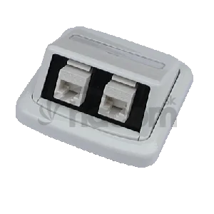 Dvojzásuvka ABB TANGO 2xRJ45 cat6 UTP biela
