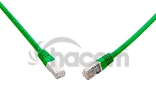 SOLARIX 10G patchkábel CAT6A SFTP LSOH 1m, zelený