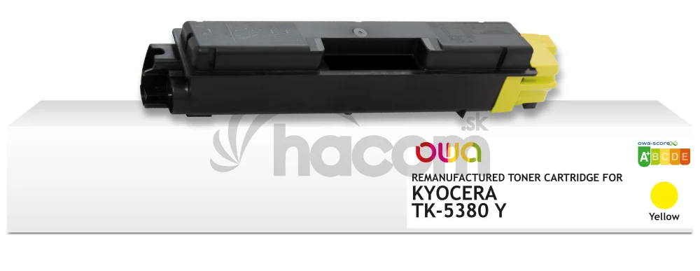OWA Armor toner kompatibilný s Kyocera TK-5380Y, 10000st, žltá/yellow