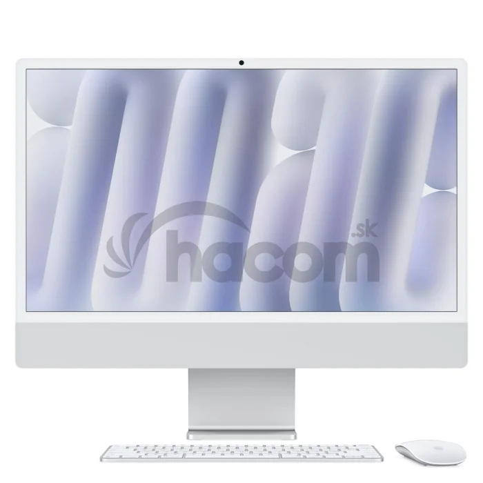 Apple iMac 24/23,5"/4480 x 2520/M4/16GB/512GB SSD/M4/Sequoia/Silver/1R