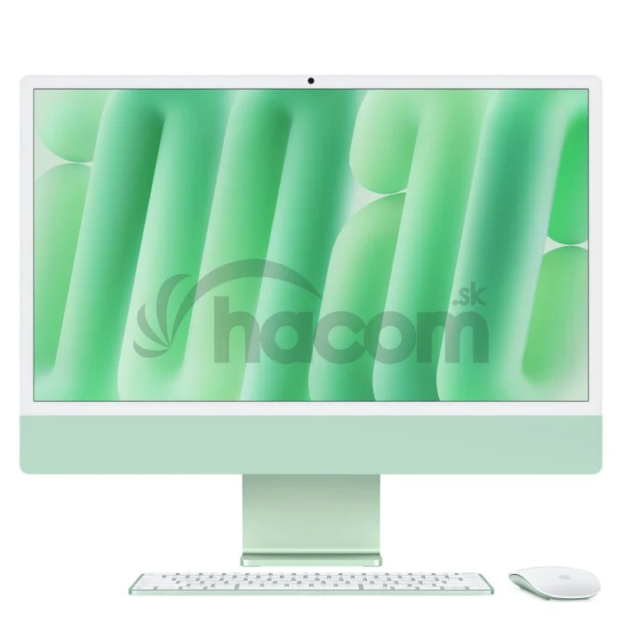 Apple iMac 24/23,5"/4480 x 2520/M4/16GB/256GB SSD/M4/Sequoia/Green/1R