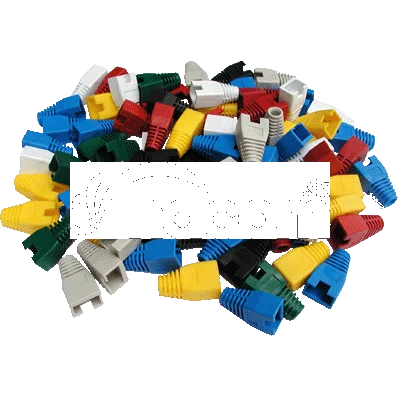 DATACOM Ochrana RJ45 s výrezom ČIERNA (100ks)