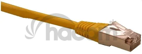 Patch cord FTP cat5e 0,25 M žltý