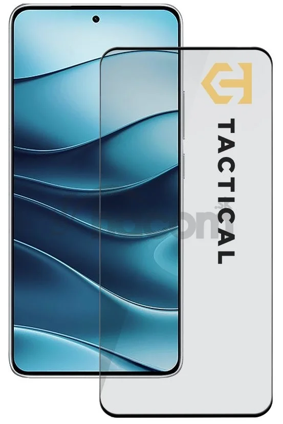 Tactical Glass Shield 5D sklo pre Xiaomi Redmi Note 15 4G/5G Black
