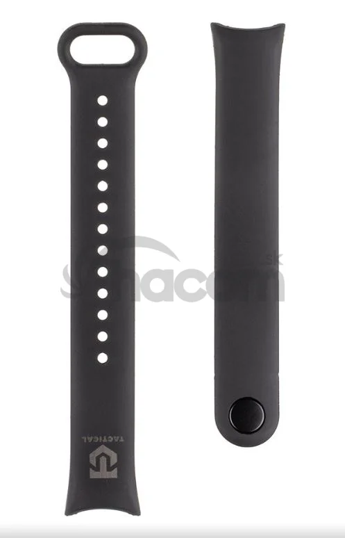 Tactical 846 Silikónový Remienok pre Xiaomi Smart Band 8/9/10 Black