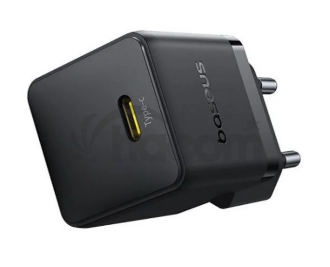 Baseus Rýchlonabíjačka do siete Palm 30W USB-C PD QC 3.0 čierna
