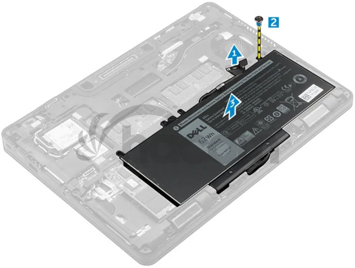 Dell Batéria 4-cell 62W/HR LI-ON pre Latitude E5270, E5470, E5570