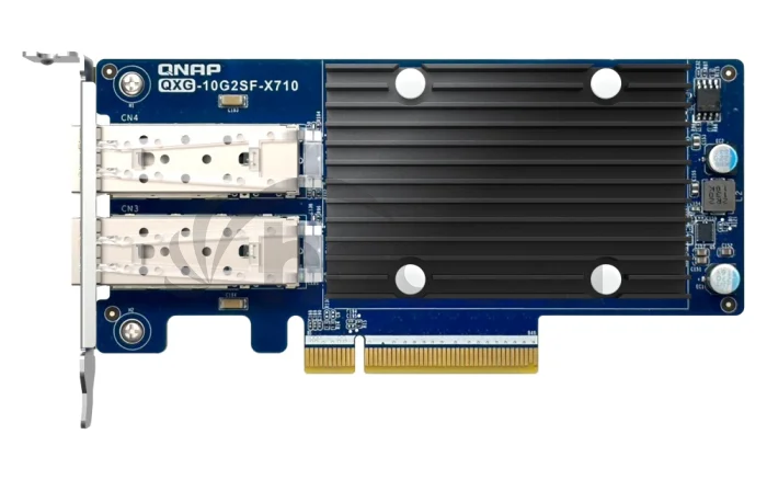 QNAP QXG-10G2SF-X710 - 2x 10GbE SFP+, PCIe Gen3 x8