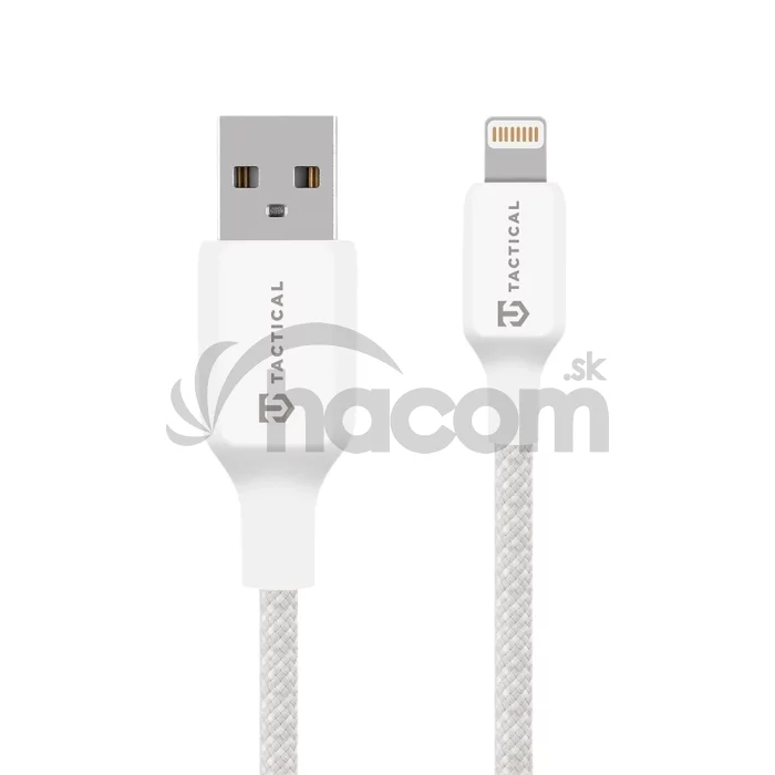 Tactical Stitch Thread Cable USB-A/Lightning 0.3m White