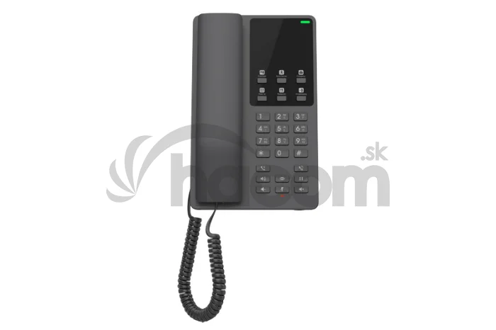 Grandstream GHP621W SIP WiFi hotelový telefón čierny