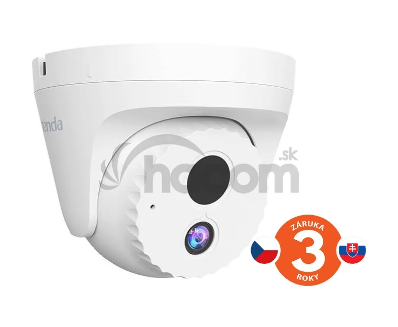Tenda IC7-PRS-4 - Vonkajšia PoE 4Mpx Dome kamera, OnViF, detekcia pohybu+zvuku, nočné videnie, H.265
