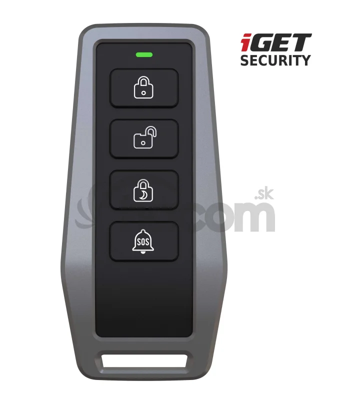 iGET SECURITY EP5 - diaľkové ovládanie (kľúčenka) pre alarm M5, výdrž batérie až 5 rokov